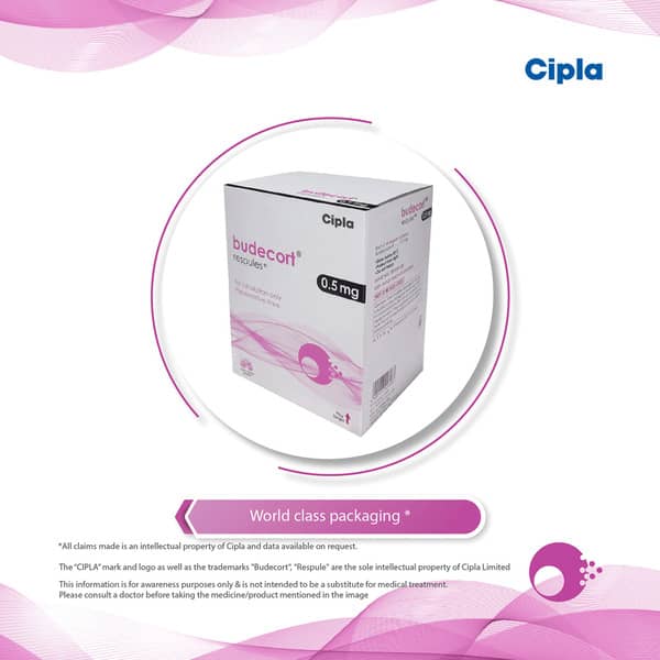 Budecort 0.5mg Respules 5x2ml