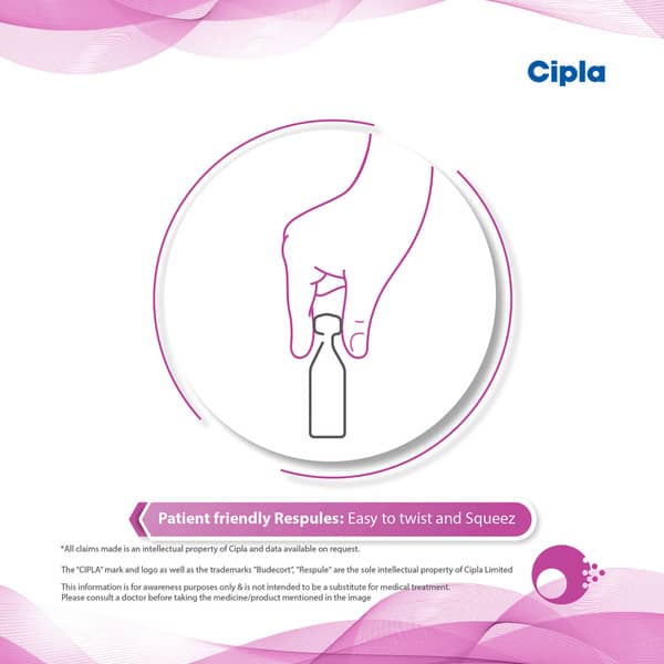 Budecort 0.5mg Respules 5x2ml