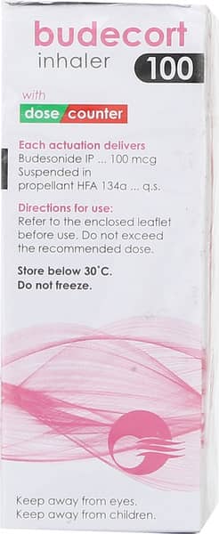 Budecort 100mcg Box Of 200md Metered Dose Inhaler