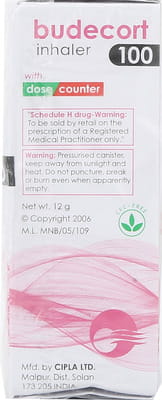 Budecort 100mcg Box Of 200md Metered Dose Inhaler