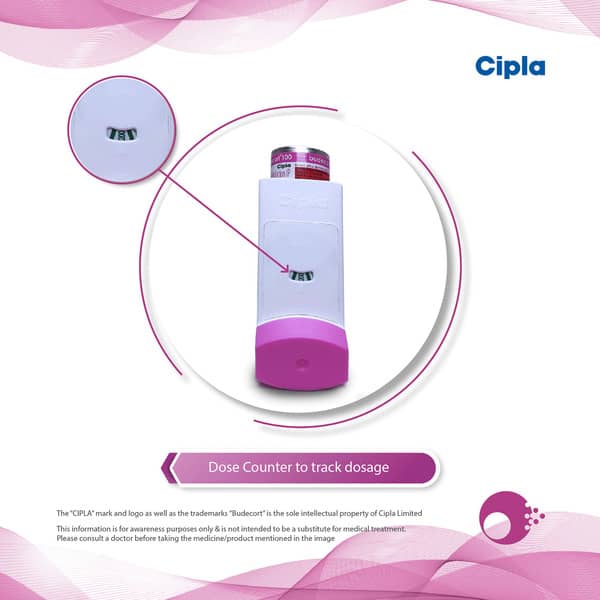 Budecort 100mcg Box Of 200md Metered Dose Inhaler