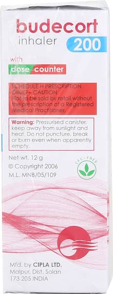 Budecort 200 Metered-Dose Inhaler