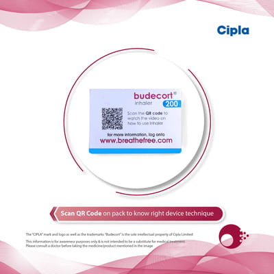 Budecort 200mcg Box Of 200md Metered Dose Inhaler