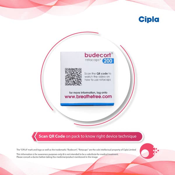 Budecort 200mcg Box Of 30 Rotacaps