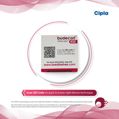 Budecort 400mcg Box Of 30 Rotacaps