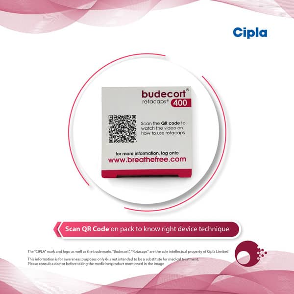Budecort 400mcg Box Of 30 Rotacaps