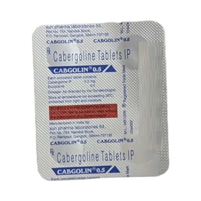 Cabgolin 0.5mg Strip Of 4 Tablets