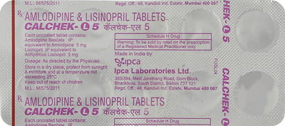 Calchek L 5mg Strip Of 10 Tablets