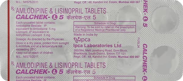 Calchek L 5mg Strip Of 10 Tablets