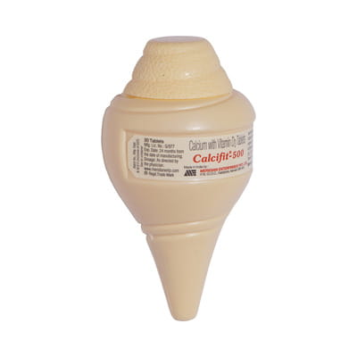 Calcifit 500mg Bottle Of 30 Tablets