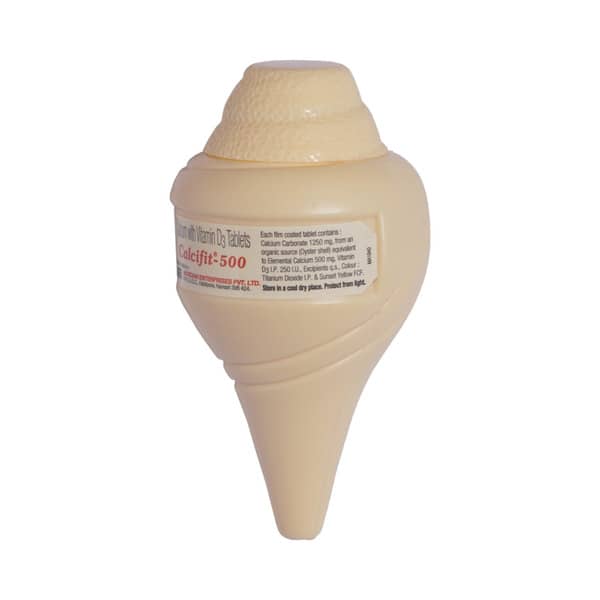 Calcifit 500mg Bottle Of 30 Tablets