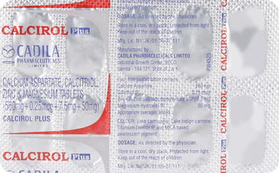 Calcirol Plus Strip Of 10 Tablets
