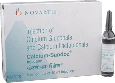 Calcium Sandoz Ampoule Of 10ml Injection