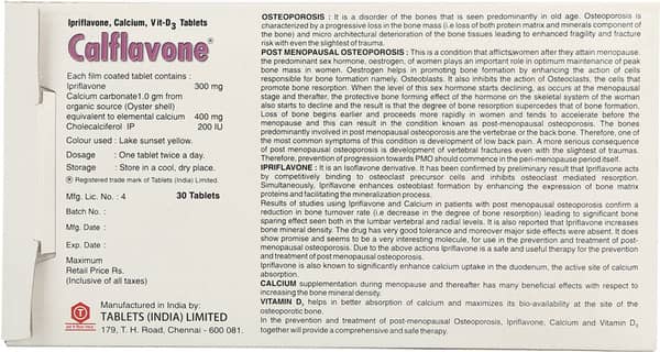 Calflavone Strip Of 30 Tablets