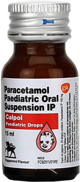 Calpol Paediatric Oral Drops | Peppermint Flavour
