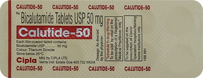 Calutide 50mg Strip Of 10 Tablets