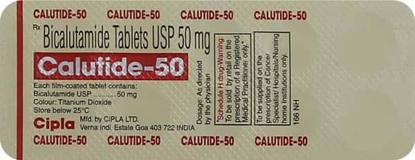 Calutide 50mg Strip Of 10 Tablets