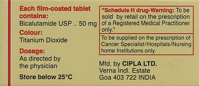 Calutide 50mg Strip Of 10 Tablets