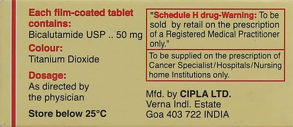 Calutide 50mg Strip Of 10 Tablets
