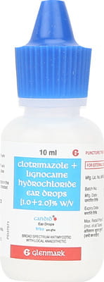 Candid Bottle Of 10ml Ear Drops