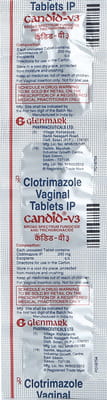 Candid V3 200mg Strip Of 3 Vaginal Tablets