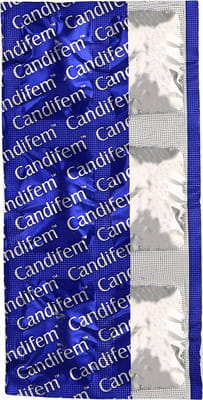 Candifem Strip Of 6 Vaginal Tablets