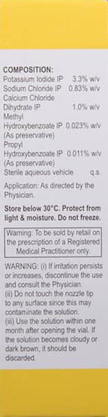 Caracsol Bottle Of 10ml Eye Drops