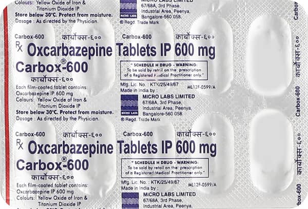 Carbox 600mg Strip Of 10 Tablets