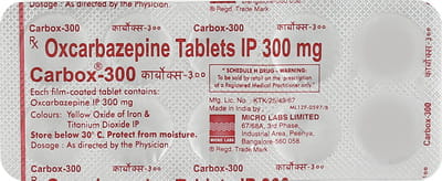 Carbox 300mg Strip Of 10 Tablets