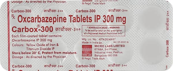 Carbox 300mg Strip Of 10 Tablets