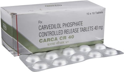 Carca Cr 40mg Strip Of 10 Tablets