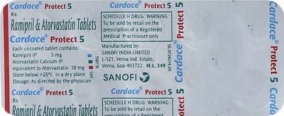 Cardace Protect 5mg Strip Of 10 Tablets