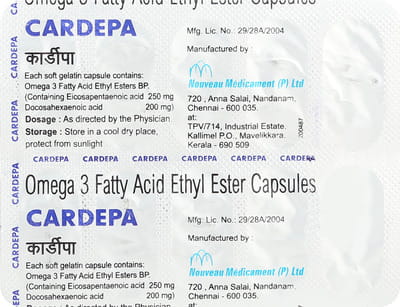 Cardepa Strip Of 10 Capsules