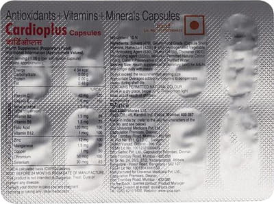 Cardioplus Strip Of 10 Capsules