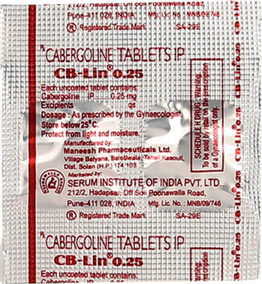 Cb Lin 0.25mg Strip Of 2 Tablets