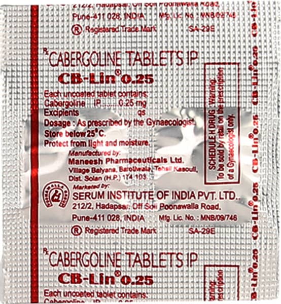 Cb Lin 0.25mg Strip Of 2 Tablets