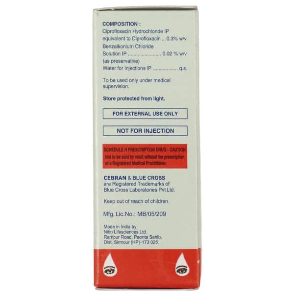 Cebran Bottle Of 10ml Eye Drops