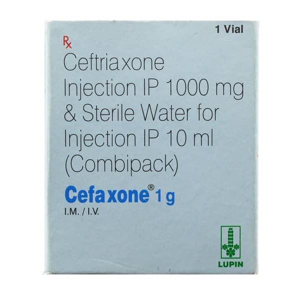 Cefaxone 1gm Dry Vial Of 1 Powder For Injection