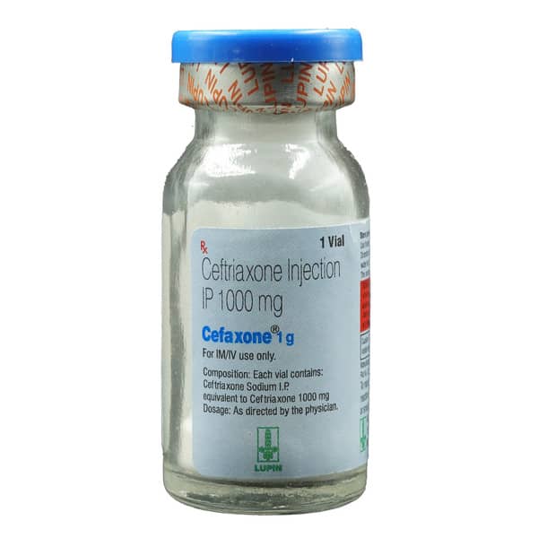 Cefaxone 1gm Dry Vial Of 1 Powder For Injection