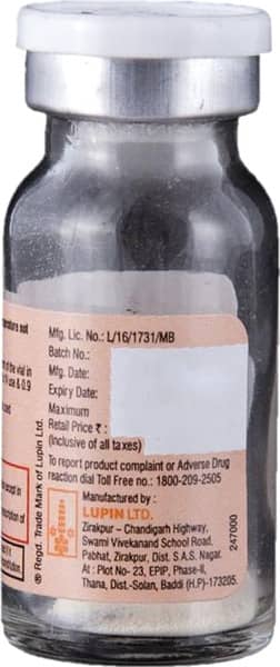 Cefaxone 0.25gm Dry Vial Of 1 Powder For Injection