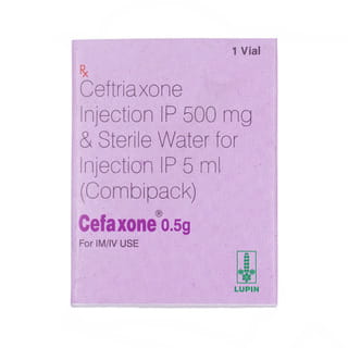 Cefaxone 0.5Gm Dry Vial Of 1 Powder For Injection