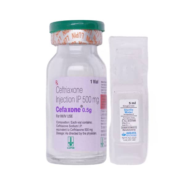 Cefaxone 0.5Gm Dry Vial Of 1 Powder For Injection