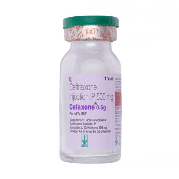 Cefaxone 0.5Gm Dry Vial Of 1 Powder For Injection
