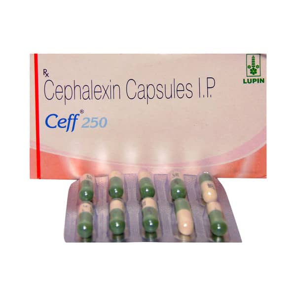 Ceff 250mg Strip Of 10 Capsules