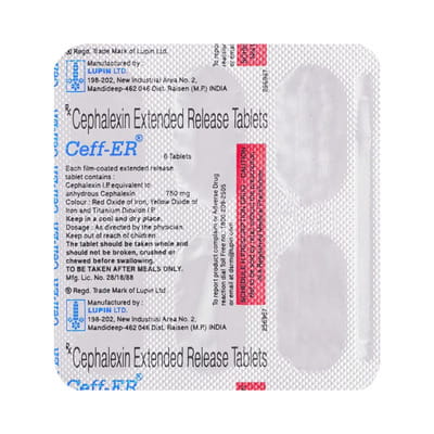 Ceff Er Strip Of 6 Tablets