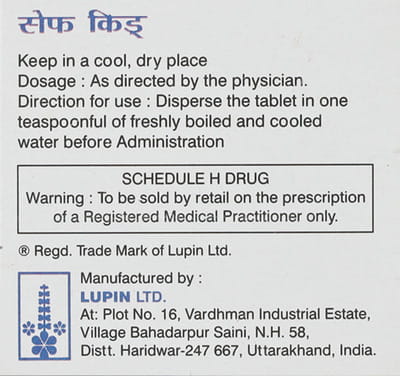 Ceff Kid Strip Of 10 Tablets