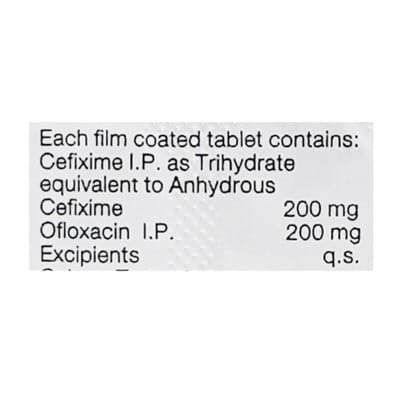 Cefi O 200mg Strip Of 10 Tablets