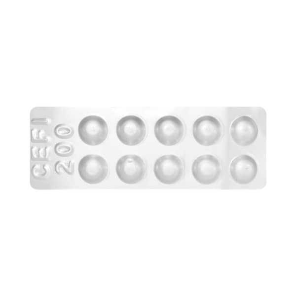 Cefi 200mg Strip Of 10 Tablets