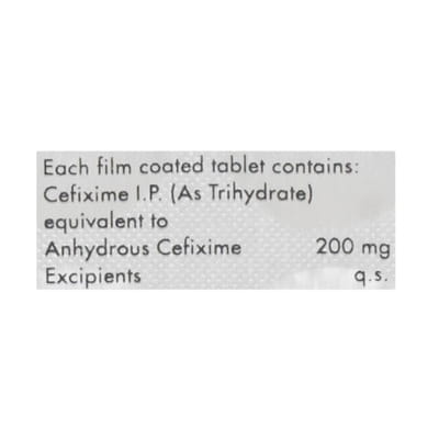 Cefi 200mg Strip Of 10 Tablets