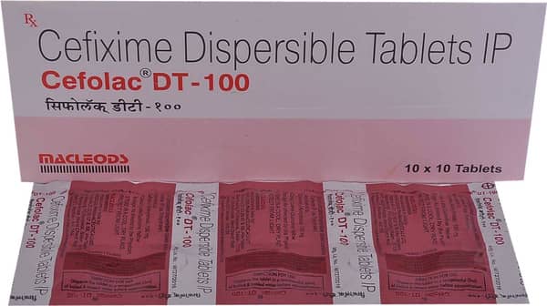 Cefolac DT-100 Tablet
